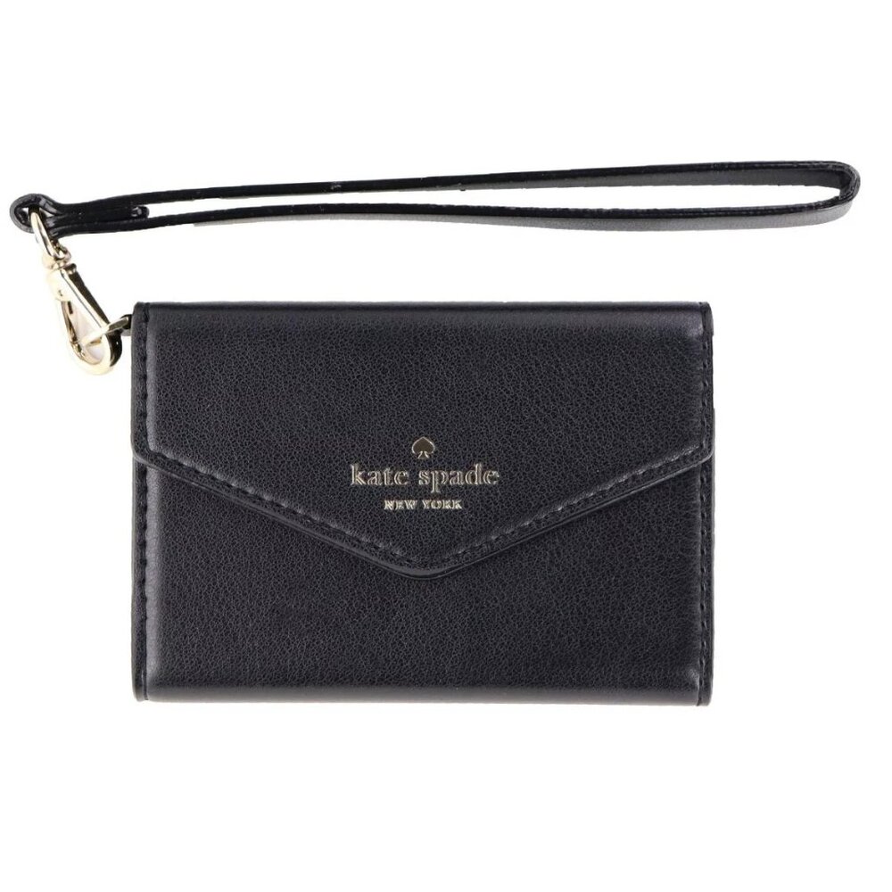 New! Kate Spade New York Wristlet Case For Pour Palm Device- Black